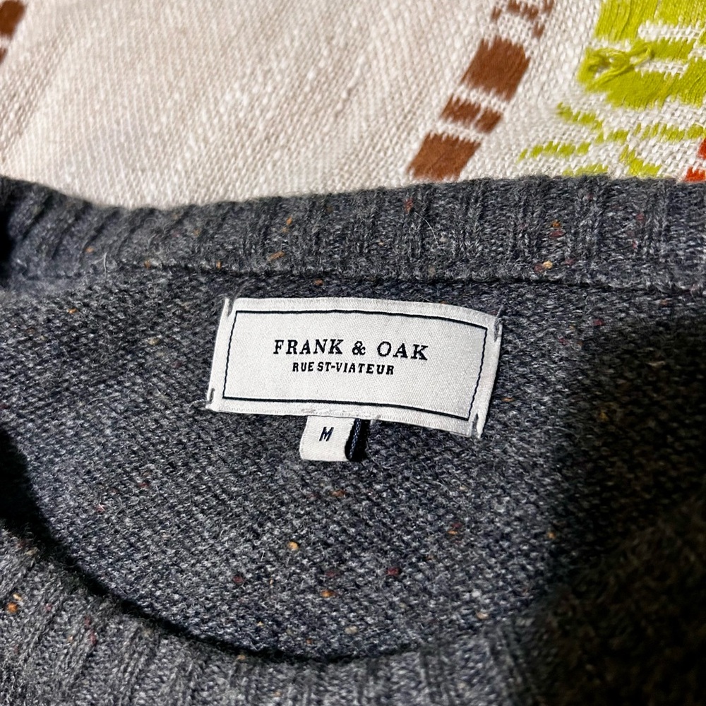 Frank and Oak Wool Blend Sweater - Picture 3 of 4